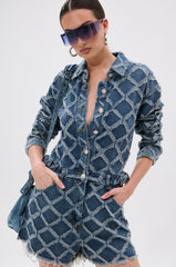 IT GIRL DENIM ROMPER