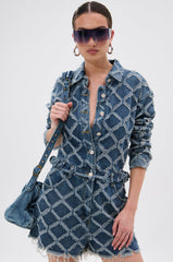 IT GIRL DENIM ROMPER