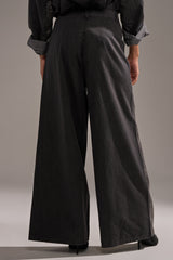 BLING BLING DENIM RELAXED PANT IN BLACK