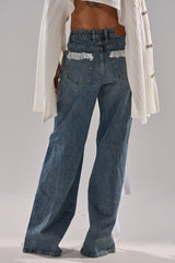 TIE ME UP RELAXED DENIM