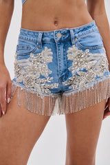 DIVALICIOUS DENIM SHORT