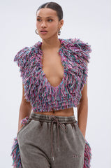 THE ONE FRINGE BLOUSE