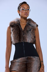 FEELS GOOD FUR BLOUSE