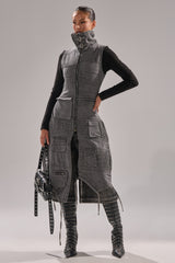 KEEP YOU WAITING DENIM VEST