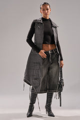 KEEP YOU WAITING DENIM VEST