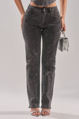 LETS GET IT RELAXED DENIM PANT
