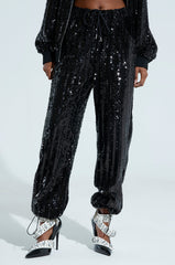 COSMIC SEQUIN JOGGER