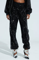 COSMIC SEQUIN JOGGER