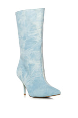 AZALEA WANG ORSON DENIM BOOTIE