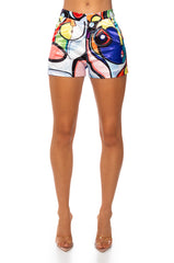 DREAM A DREAM STAIN SHORTS