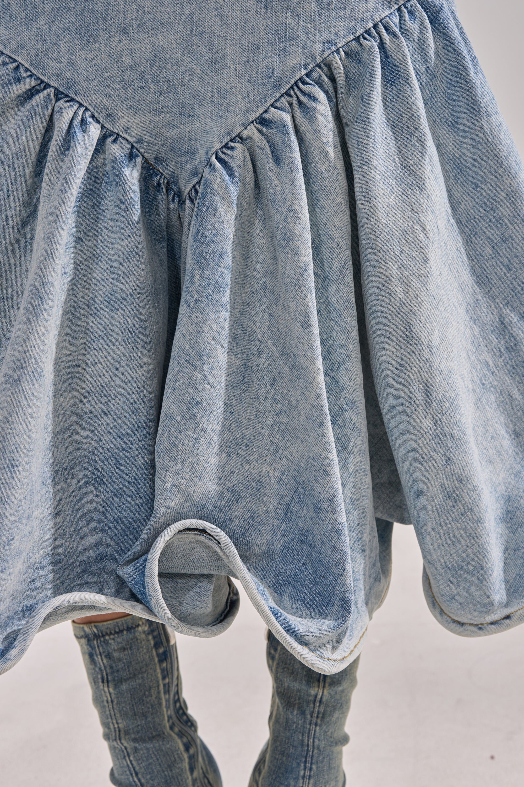DENIM FOR DAYS MAXI DRESS