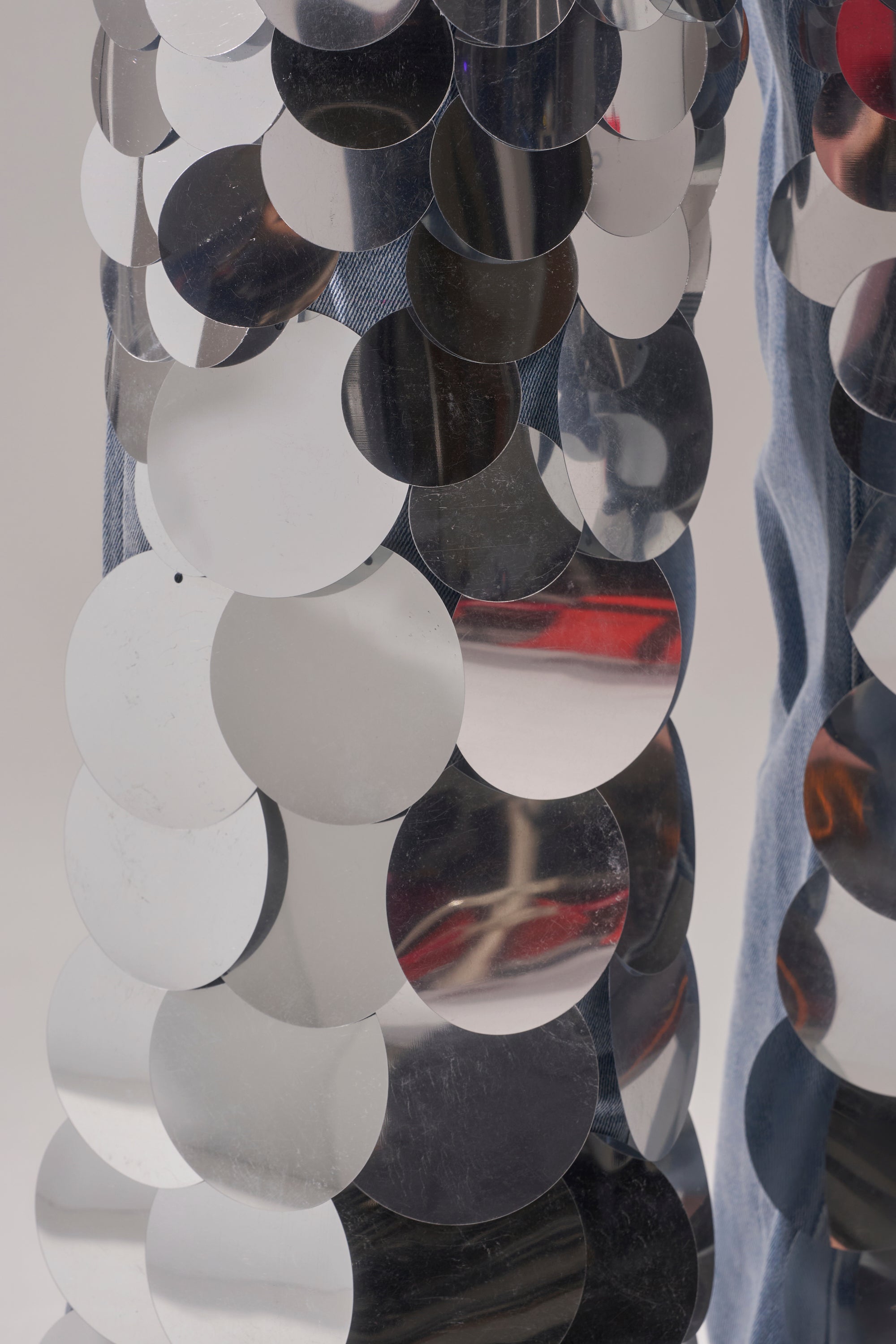 CHECK IT OUT SEQUIN DENIM PANT