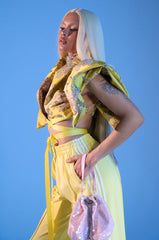 DION STATEMENT BOLERO IN YELLOW
