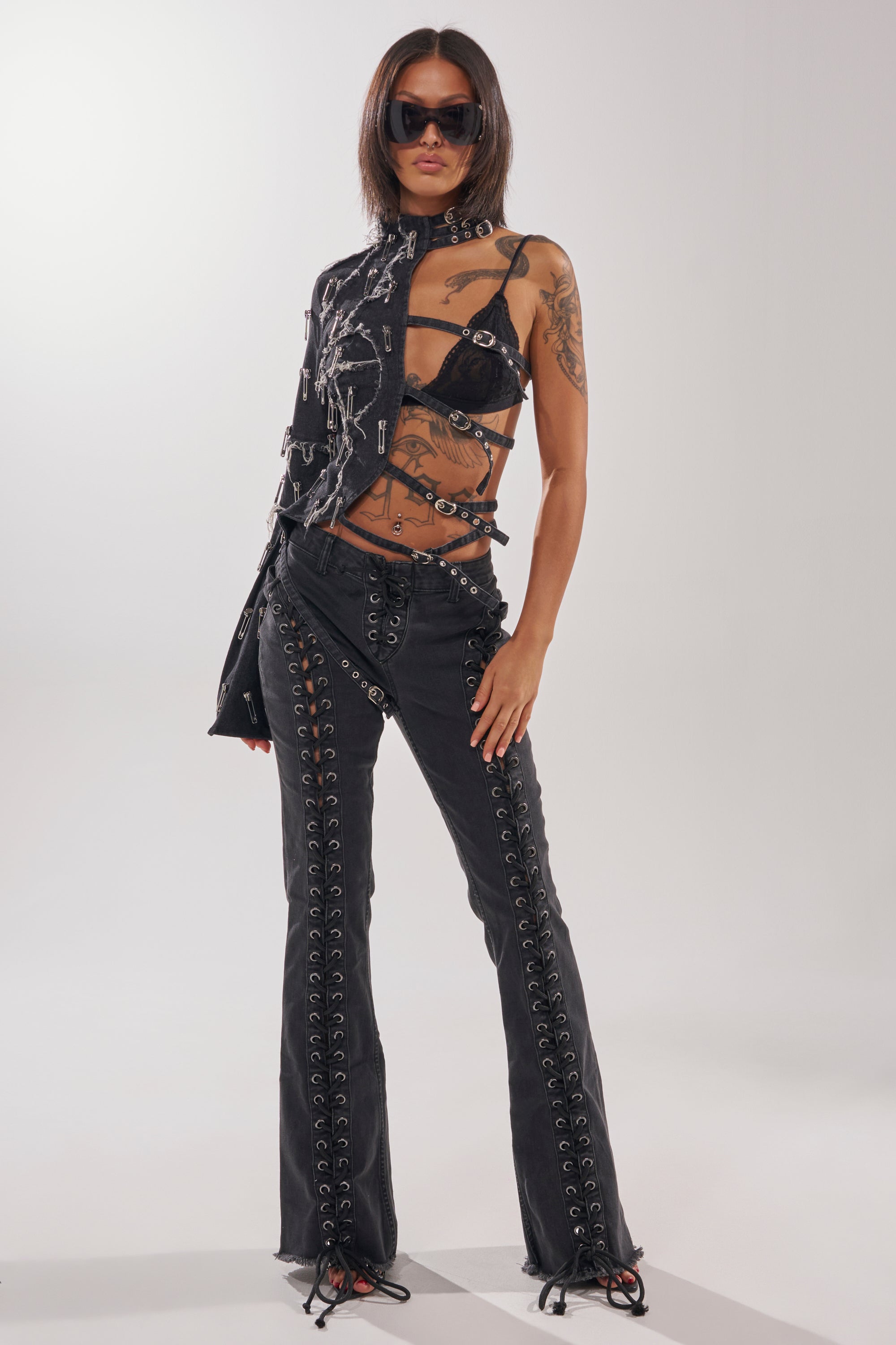 SAINT SERNIN ONE SHOULDER BLOUSE