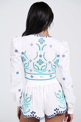 SUNSHINE GIRL TIE FRONT TOP