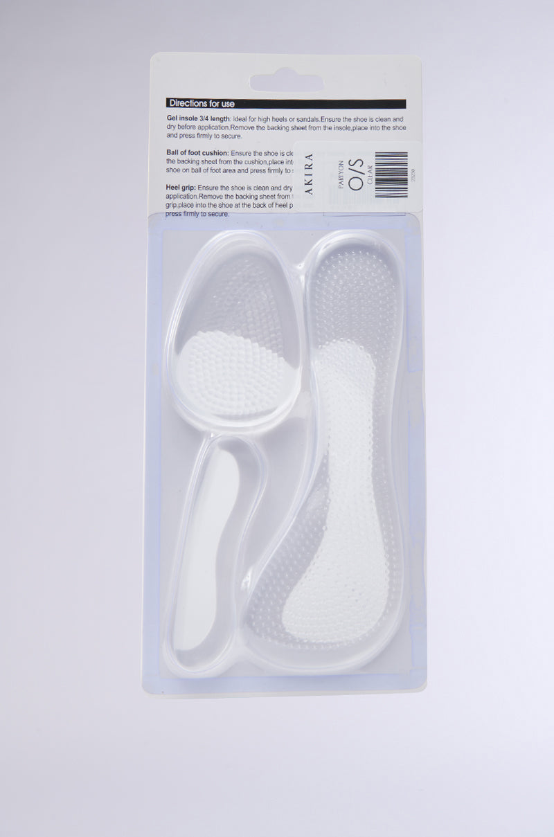 PARTY ON GEL INSOLE SET
