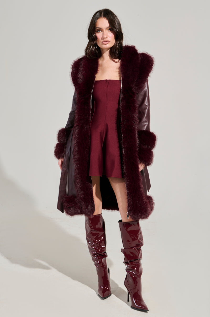 YUKON 2.0 FUR TRIM COAT