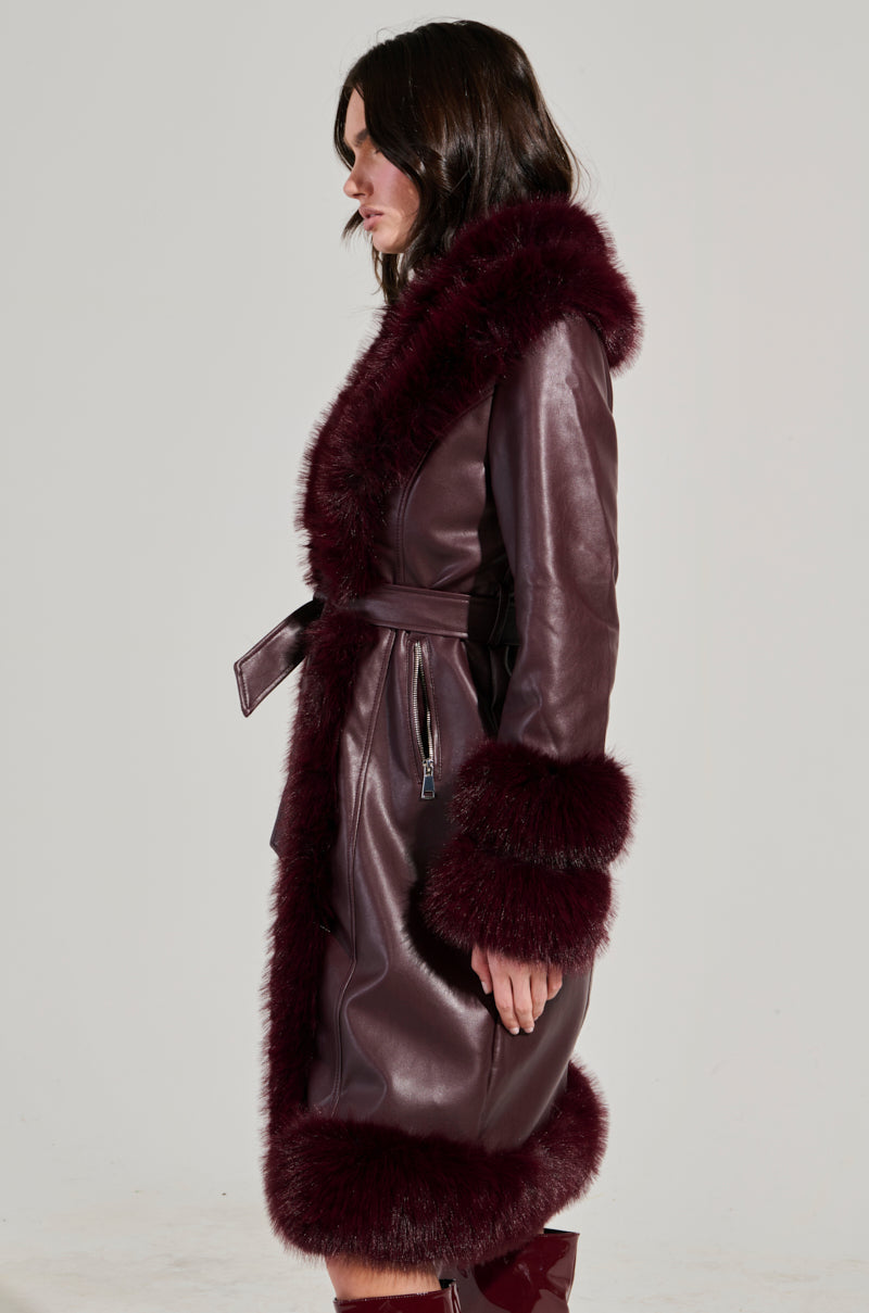 YUKON 2.0 FUR TRIM COAT