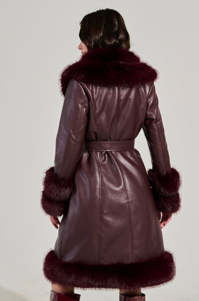 YUKON 2.0 FUR TRIM COAT