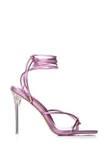 AZALEA WANG HYPER STILETTO SANDAL IN PINK