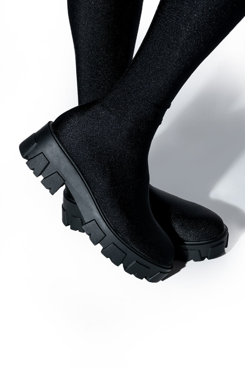 AZALEA WANG TITO DISCO PANT BOOT