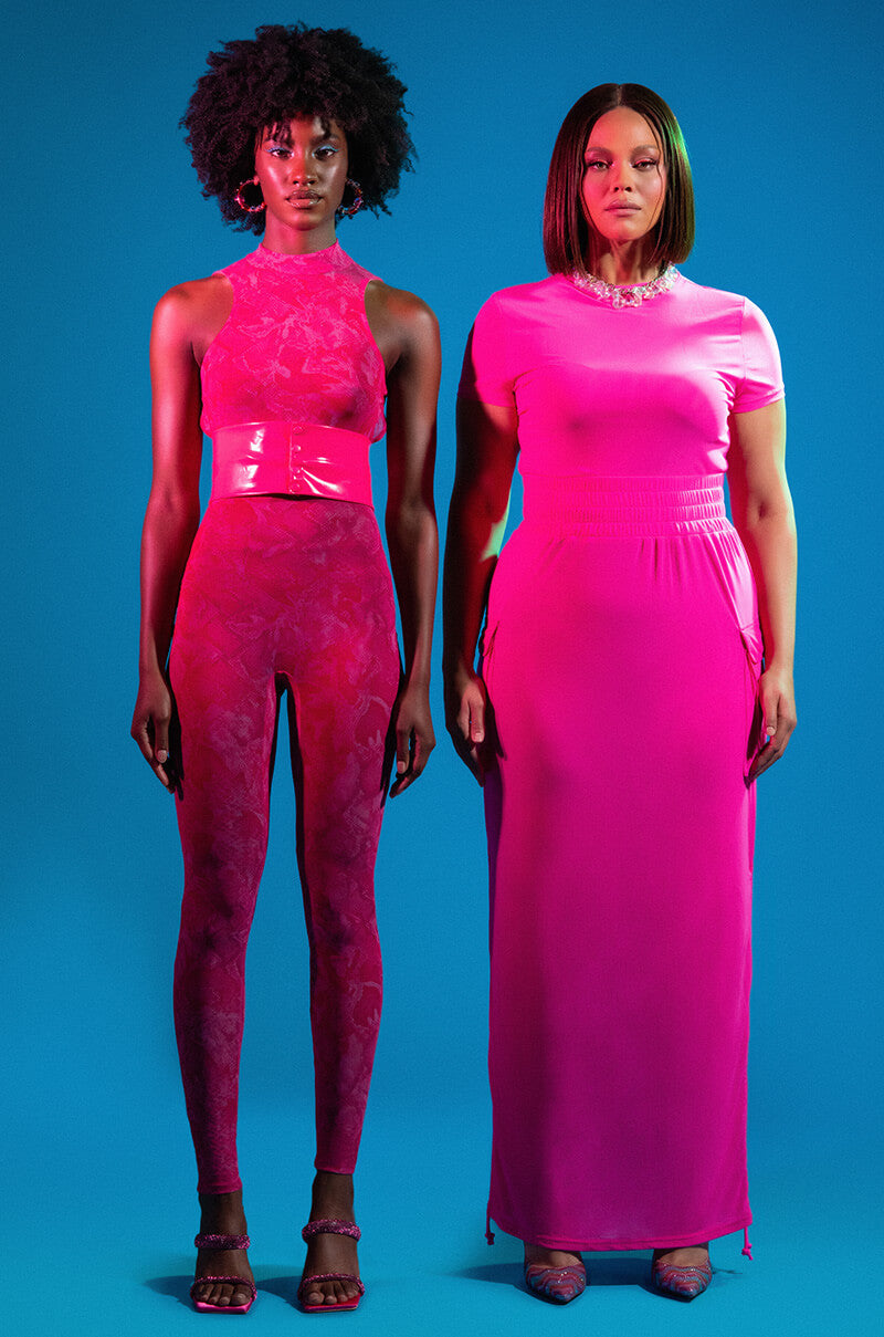 PAXTON MESH SHORT SLEEVE TSHIRT IN PINK